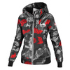 Kurtka damska Pit Bull Aaricia III Black/Red Camo