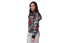 Kurtka damska Pit Bull Aaricia III Black/Red Camo