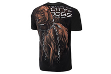 Koszulka Pit Bull City Of Dogs - Czarna