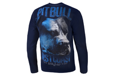 Koszulka z długim rękawem Pit Bull Go Hard - Granatowa