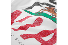 Koszulka Pit Bull Cal Flag '21 - Biała