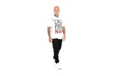 Koszulka Pit Bull Cal Flag '21 - Biała