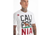 Koszulka Pit Bull Cal Flag '21 - Biała