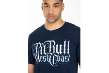 Koszulka Pit Bull Skull Dog 18 '21 - Granatowa