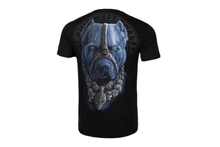 Koszulka Pit Bull Skull Dog 18 '21 - Czarna