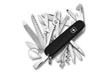 Scyzoryk Victorinox SwissChamp, czarny, Celidor, 91 mm