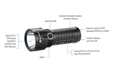 Latarka Olight SR52-UT Intimidator