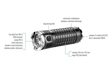 Latarka Olight SR Mini Intimidator II