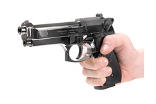 wiatrówka - pistolet BERETTA M92FS Chrome