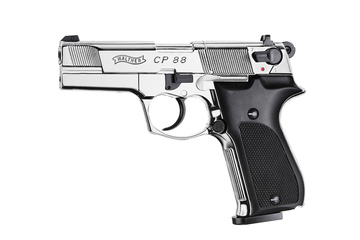wiatrówka - pistolet WALTHER CP88 Polished Chrome