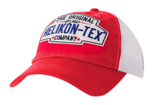 Czapka Helikon Trucker Logo Cap Cotton Twill - Czerwona