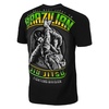 Koszulka Pit Bull Brazilian Jiu Jitsu - Czarna