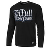 Koszulka z długim rękawem Pit Bull Skull Dog 18 - Czarna