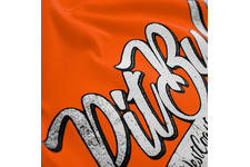 Koszulka Pit Bull San Diego Dog - Pomarańczowa
