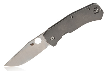 Nóż Spyderco C186TIP SLYSZ Bowie Folder Plainedge