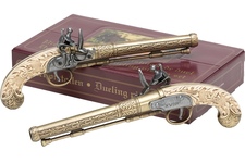 Repliki dekoracyjne pistoletu skałkowego Haller Deco Duel zestaw 2 szt.