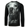 Koszulka z długim rękawem Pit Bull California Dog - Czarna