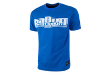 Koszulka Pit Bull Classic Boxing - Niebieska