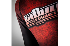 Rashguard termoaktywny Pit Bull L-S Rash Scratch - Czerwony