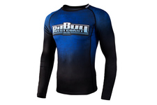 Rashguard termoaktywny Pit Bull L-S Rash Scratch - Niebieski