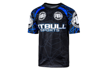 Rashguard termoaktywny Pit Bull T-S Mesh II Blue Ray