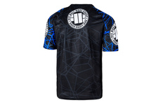 Rashguard termoaktywny Pit Bull T-S Mesh II Blue Ray