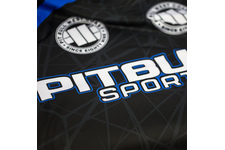 Rashguard termoaktywny Pit Bull T-S Mesh II Blue Ray