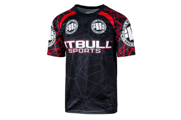 Rashguard termoaktywny Pit Bull T-S Mesh II Red Ray