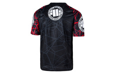 Rashguard termoaktywny Pit Bull T-S Mesh II Red Ray