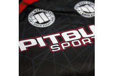 Rashguard termoaktywny Pit Bull T-S Mesh II Red Ray