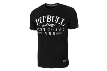 Koszulka Pit Bull Oldschool Logo - Czarna