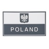 Emblemat Flaga PL z godłem (90 x 50 mm) Gaszona