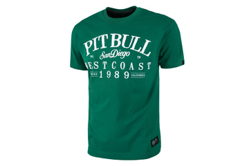 Koszulka Pit Bull Oldschool Logo - Zielona