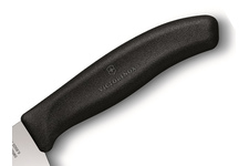 Nóż kuchenny Victorinox szerokie ostrze, 17 cm, czarny