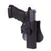 Kabura Helikon z płetwą Release Button Glock 17
