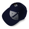 Czapka Pit Bull Snapback Flat Classic El Jefe - Granatowa