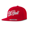 Czapka Pit Bull Snapback Flat Classic El Jefe - Czerwona