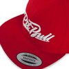 Czapka Pit Bull Snapback Flat Classic El Jefe - Czerwona