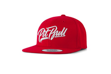 Czapka Pit Bull Snapback Flat Classic El Jefe - Czerwona