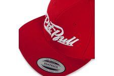 Czapka Pit Bull Snapback Flat Classic El Jefe - Czerwona