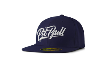 Czapka Pit Bull Full Cap Flat El Jefe - Granatowa
