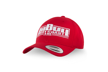 Czapka Pit Bull Snapback Classic Boxing - Czerwona