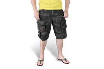 Spodnie SURPLUS TROOPER SHORTS Black Camo