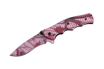 Nóż składany Master Cutlery Ballistic Pink Camo