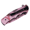 Nóż składany Master Cutlery Ballistic Pink Camo