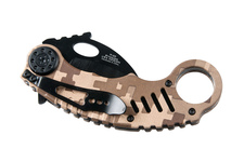 Nóż Master Cutlery Tac-Force Karambit Desert Camo