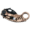 Nóż Master Cutlery Tac-Force Karambit Desert Camo