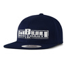 Czapka Pit Bull Snapback Flat Boxing - Granatowa