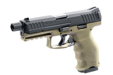 Pistolet ASG Heckler & Koch VP9 Tactical GBB - FDE