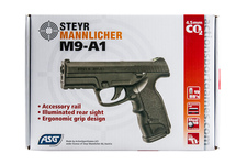 Wiatrówka ASG Steyr M9-A1 4,5 mm - zestaw